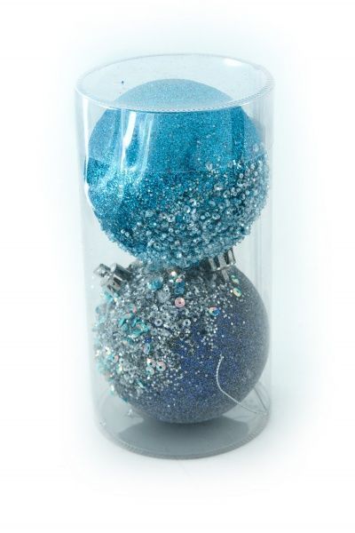 Набор шаров 3567 d65 мм 12,5 см 2 шт./уп. 