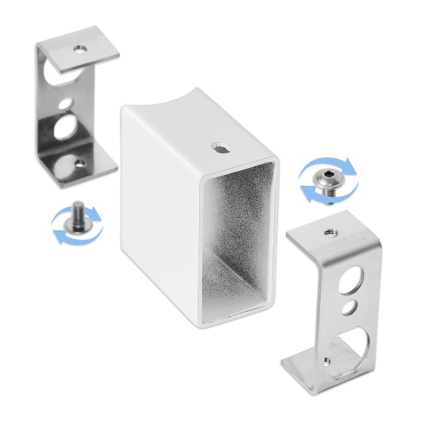 Модуль скрытого подключения Laris (ф30) белый