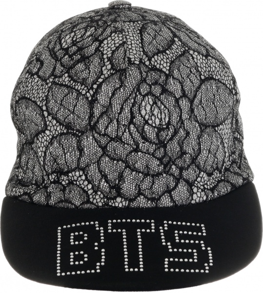 Кепка для девочек Pampona 21 L 15 р.54 черный 