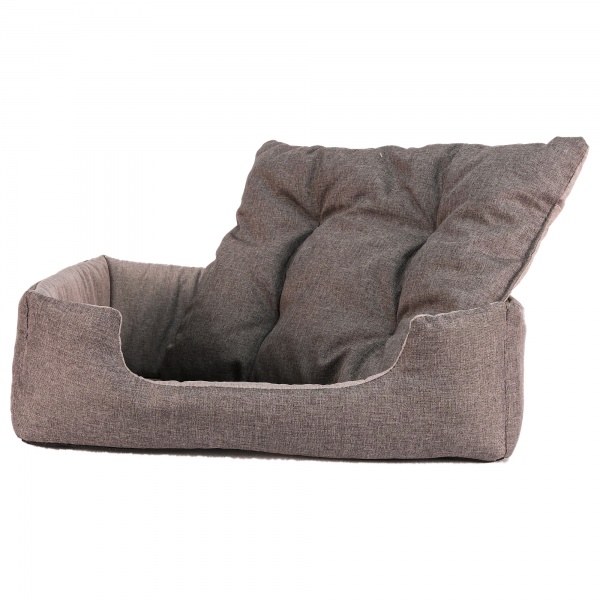 Лежак FX home Rosto 42х34х12 см коричневий