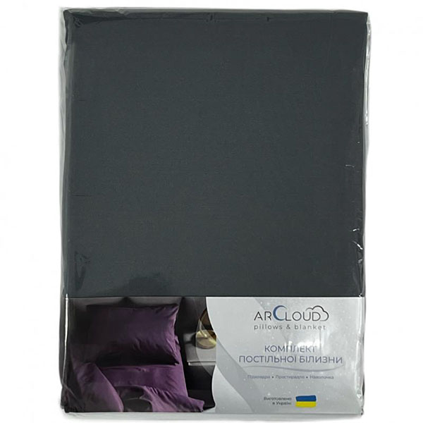 Комплект постельного белья Le Colore 1,5 серый 