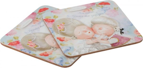 Набор подставок под горячее Моя любовь 2 шт. 924-087 Gapchinska