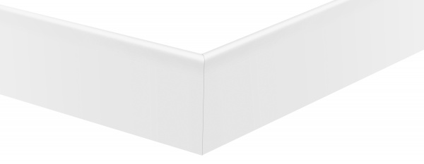 Плинтус скошенный ОМиС белый эко 80x16x2400 мм 