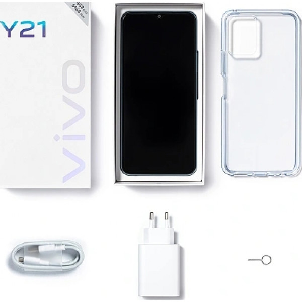 Смартфон Vivo Y21 4/64GB diamond glow 