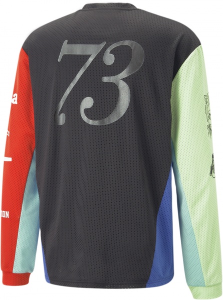 Світшот Puma INSIDE CUT JERSEY 53853301 р. S чорний