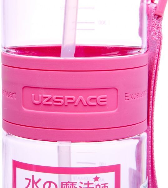Пляшка 350 мл Uzspace рожевий 5021 рожев.