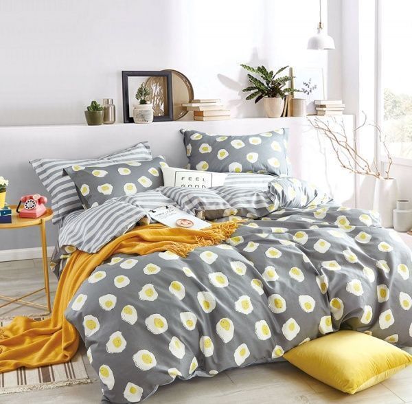 Комплект постельного белья Sunny-Side Up 1,5 разноцветный 