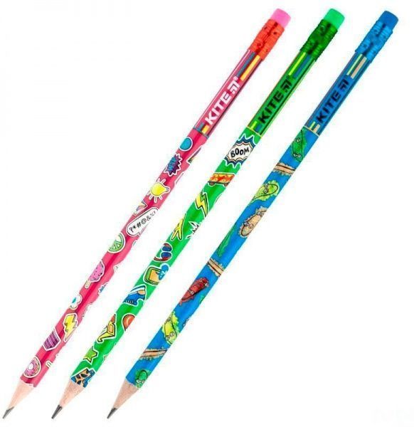 Олівець графітний Boom в асортименті KITE