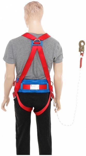 Пояс страховочный 750-1500 мм Безпека-Комплекс ПП2-03-В