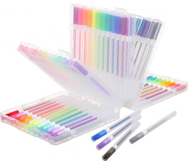 Набір ручок гелевих Nota Bene кольорових 60шт/уп 