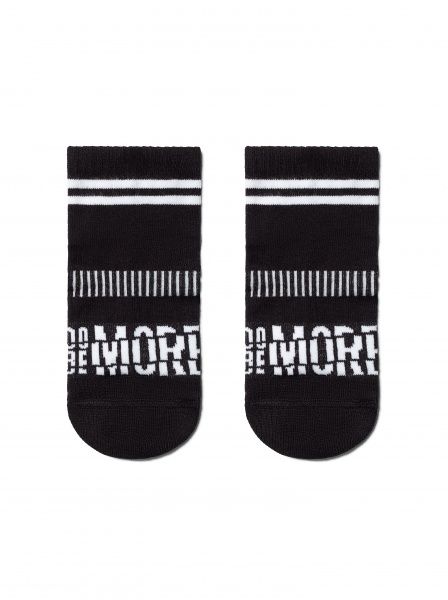 Носки детскиедля девочекдля мальчиков Conte-Kids Active (короткие) 13С-34СП 506 р.16 черный 