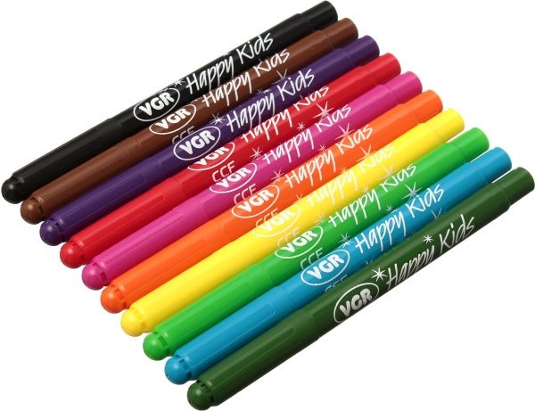 Набор фломастеров Jumbo 10 шт. VGR