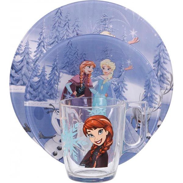 Набор Luminarc Disney Frozen Winter Magic 3 предмета N5277