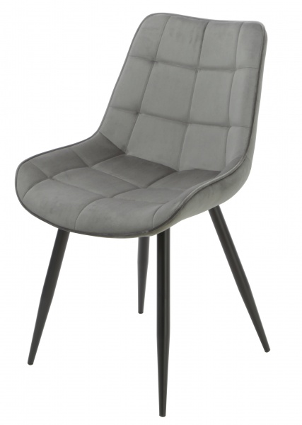 Стул Special4You Damask E6477 темно-серый/черный