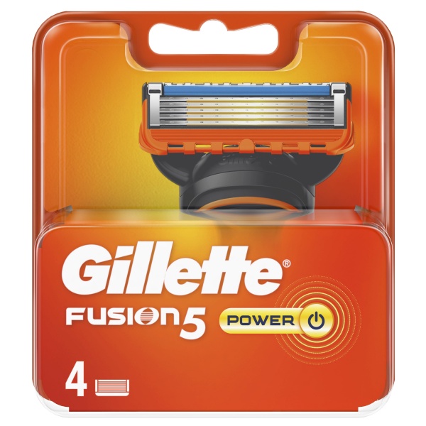 Комплект сменных кассет Gillette Fusion 5 Power 4 шт.