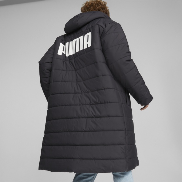 Пальто Puma ESS+ HOODED PADDED COAT 67171201 р.XL чорний