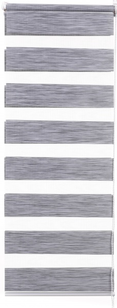 Ролета день-ніч Bella Vita з жилкою MA-8 42,5x160 см сіра 