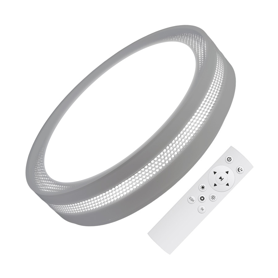 Светильник настенный ELM LED TOLEDO D505 мм 3000-6500 К, 4900lm, пульт ДУ 70 Вт белый 26-0135