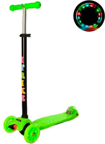Самокат iTrike Maxi JR 3-003-G зелений 