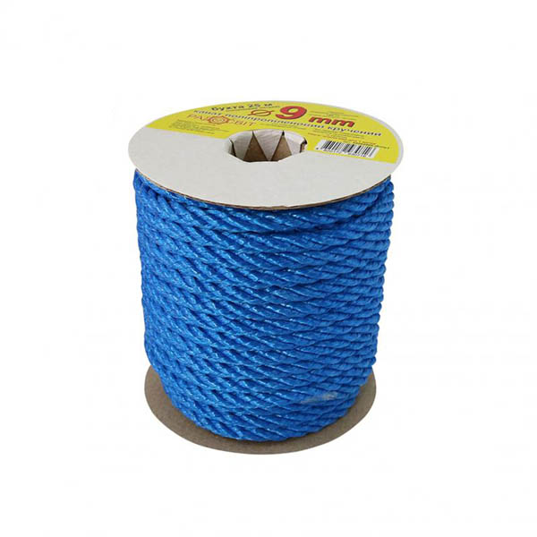 Канат полипропиленовый Радосвіт 9 мм синий