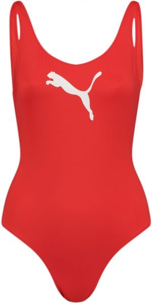 Купальник Puma SWIM WOMEN SWIMSUIT 1P 90768502 р.S коралловый