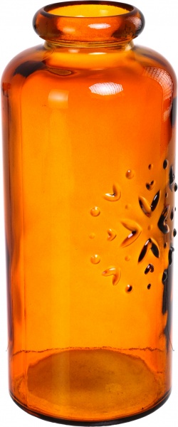 Ваза стеклянная оранжевая ALPINE San Miguel