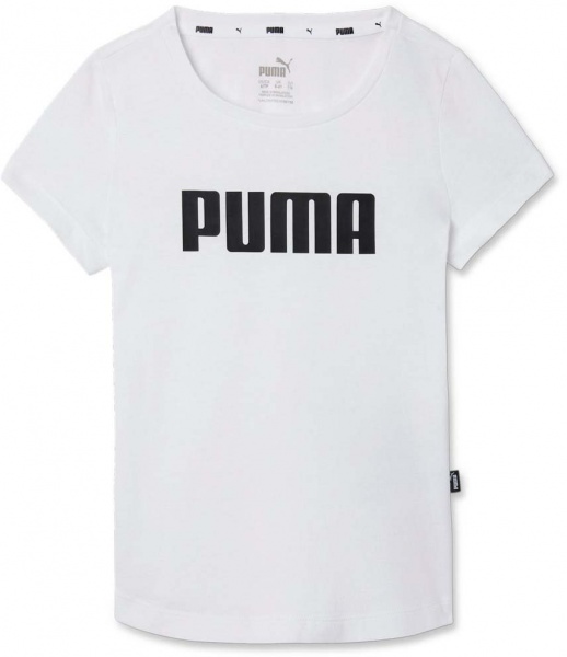 Футболка Puma GIRLS ESS TEE 84758601 р.164 білий