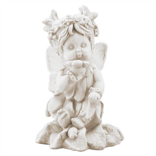 Статуэтка Decoline Ангел девочка с цветком песочная (гипс) AN0731-7(G)