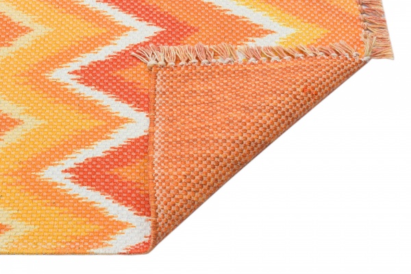 Килим Ekohali Bodrum BD 03 Orange 150x230 см двосторонній 