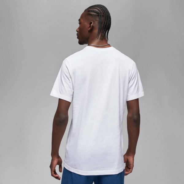 Світшот Nike M J BRAND GRAPHIC SS CREW DV8414-100 р. M білий