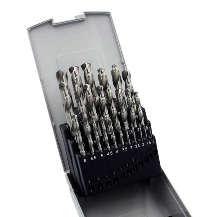 Набор сверл по металлу Haisser HSS 1-13 мм 25 шт. 122734