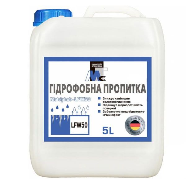 Гидрофобная пропитка MTC Multiphob-LFW50 5 л