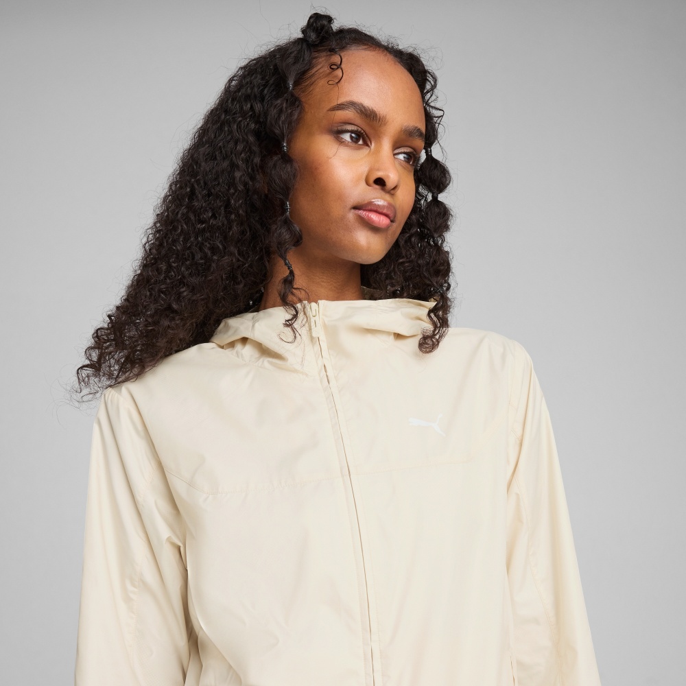 Ветровка женская Puma Ess Regular Windbreaker 68513387 р.XS бежевая