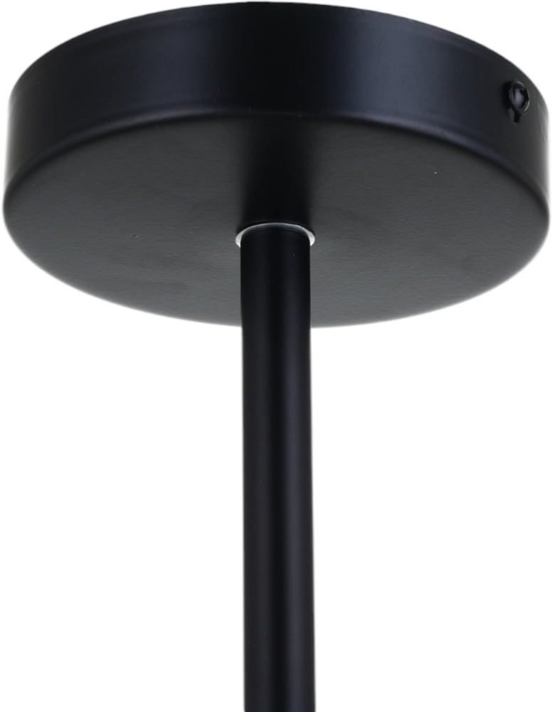 Люстра подвесная Sensio Borealis 16x40 Вт E14 черный/амбер ALG-74783/8+8