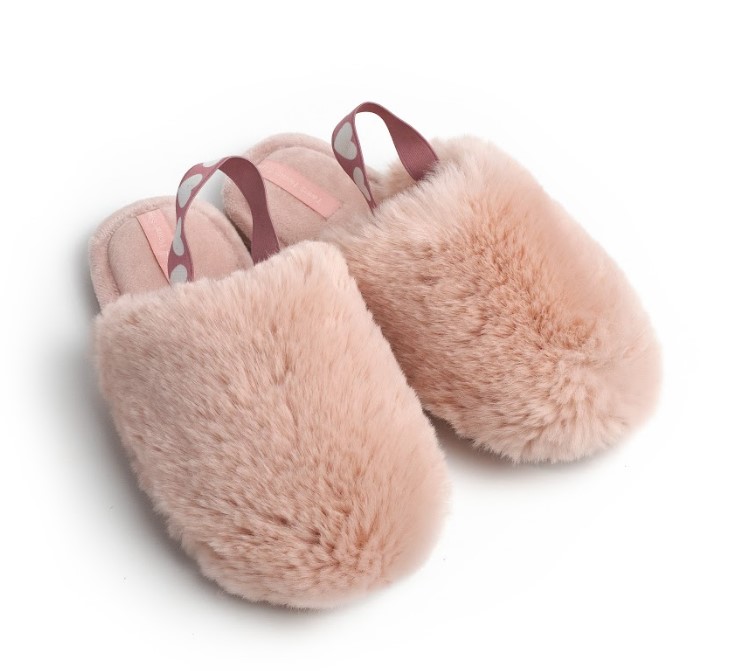 Тапочки детские Twins HS-LUX на резинке р.32-33 пудровый 15980