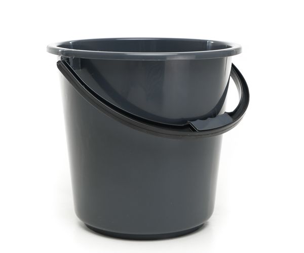 Ведро Горизонт 1-й сорт 5 л серый GR-02002 