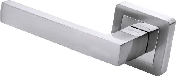 Ручка на розетці Paladii AL Жанетта SN/CP ПР143 хром/сатин