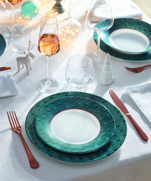 Тарелка суповая Zadig Blue 23 см Luminarc