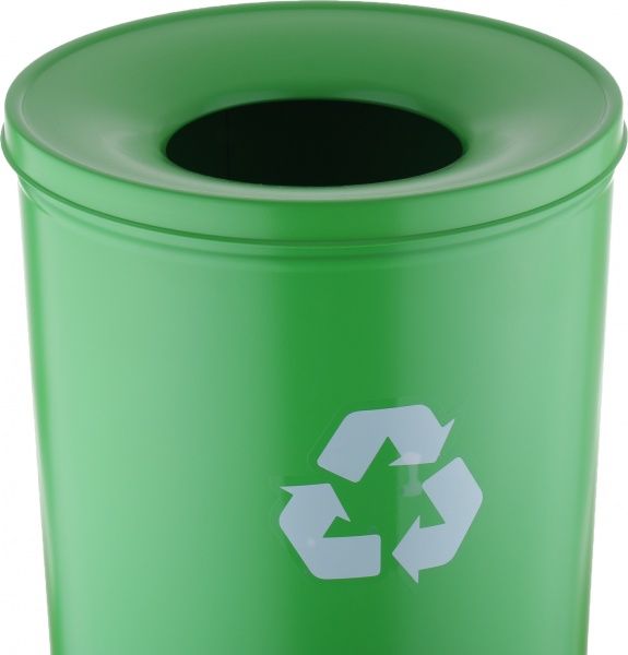 Урна EforMetal вулична зелений EFR-1321 green