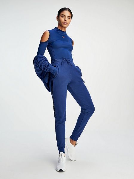 Штани Tommy Hilfiger CUFF FLEECE LEG TAPE PANT S10S100476-C7H р. S синій