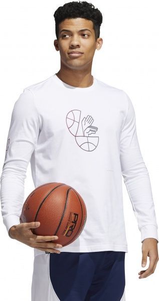 Футболка Adidas HANDLE BIZ LS GE4489 L белый