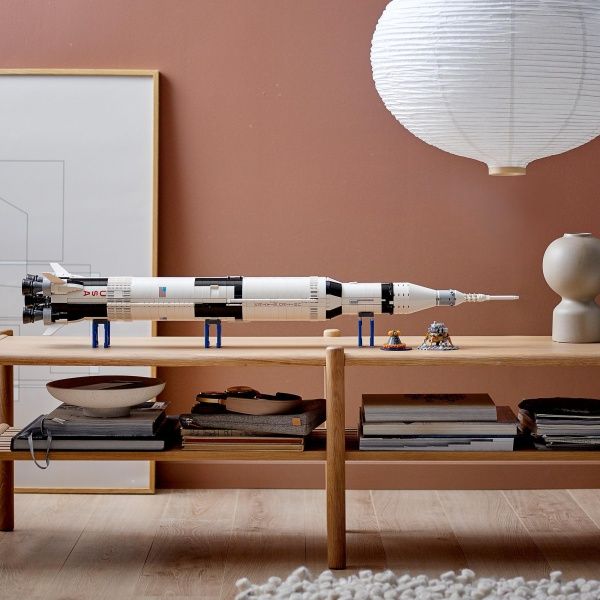 Конструктор LEGO Ideas Ракетно-космическая система НАСА Сатурн-5-Аполлон 92176