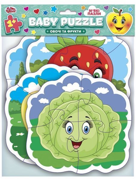 Бебі-пазли Ranok Creative Овочі та фрукти 443806