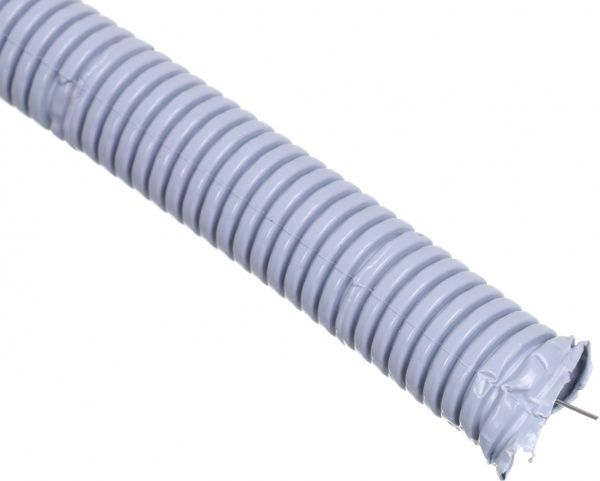 Труба гофрована з протяжкою UP! (Underprice) ПВХ 25 мм / 50 м 