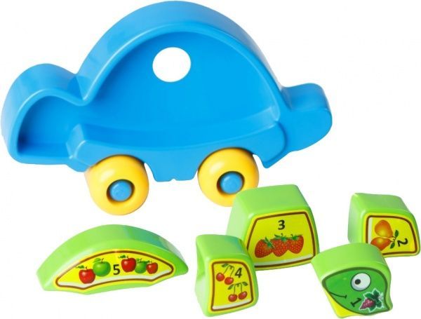 Іграшка розвивальна Тигрес Черепаха-Розумаха 8 елементів 39201