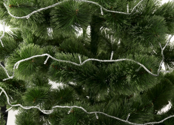 Электрогирлянда линейная Девилон белая 651344 встроенный светодиод (LED) 20 ламп 20 м 