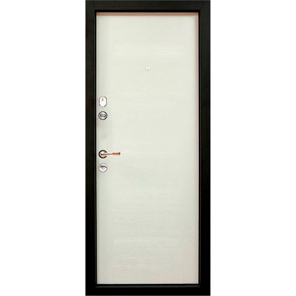 Дверь входная Министерство дверей КС Микс+ венге белый 2050x860 мм левая