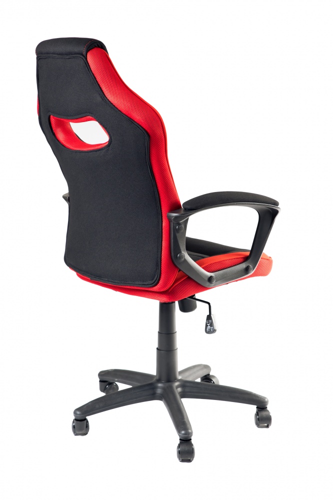 Кресло игровое Tehforward Пилот красно-черный