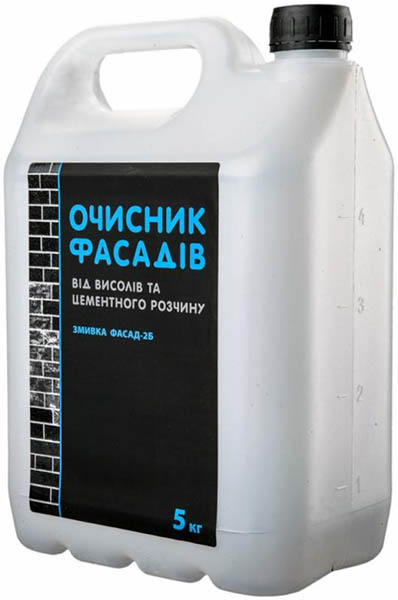 Очисник фасадів від висолів та цементного розчину Фасад Фасад-2Б 5 л