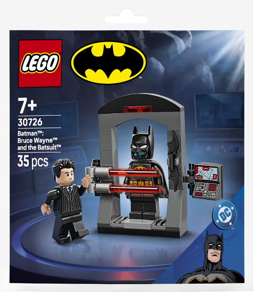 Конструктор LEGO Super Heroes Batman™: Брюс Уэйн и костюм Бэтмена 30726